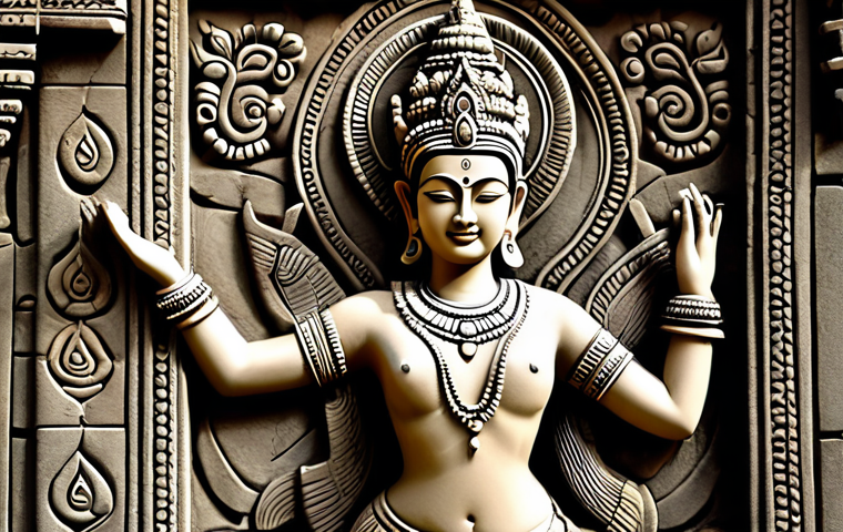 앙코르 유적군의 비밀 - Bayon Temple Faces**
"Close-up of the Bayon temple faces in Angkor Thom, serene expressions, intric... 앙코르 유적군의 비밀 - Bayon Temple Faces**
"Close-up of the Bayon temple faces in Angkor Thom, serene expressions, intric...